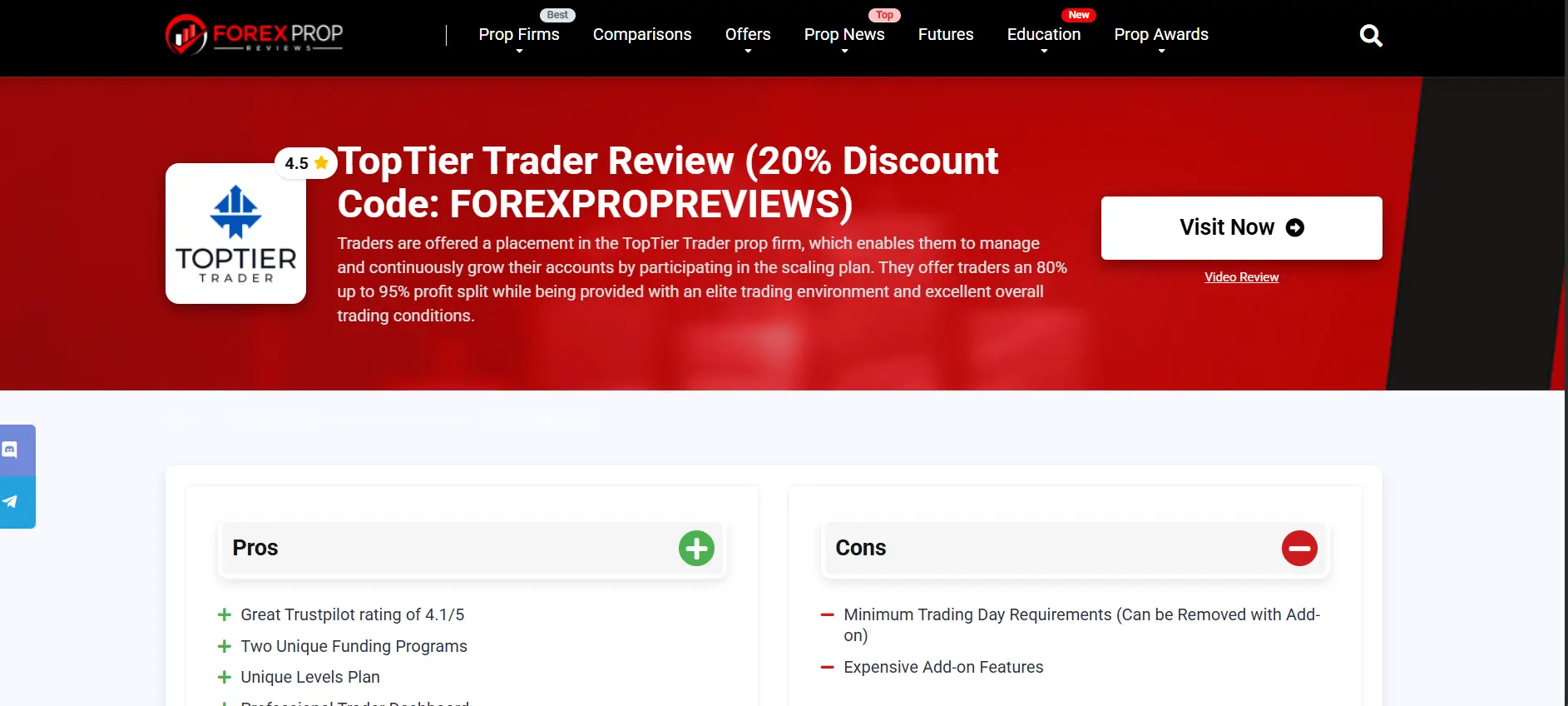 Toptier Trader reviews