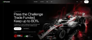 IC Funded prop firm homepage
