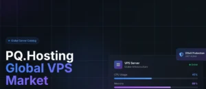 PQ.Hosting VPS homepage