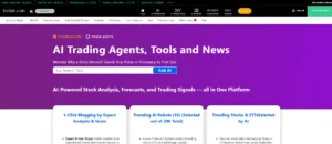 Tickeron homepage
